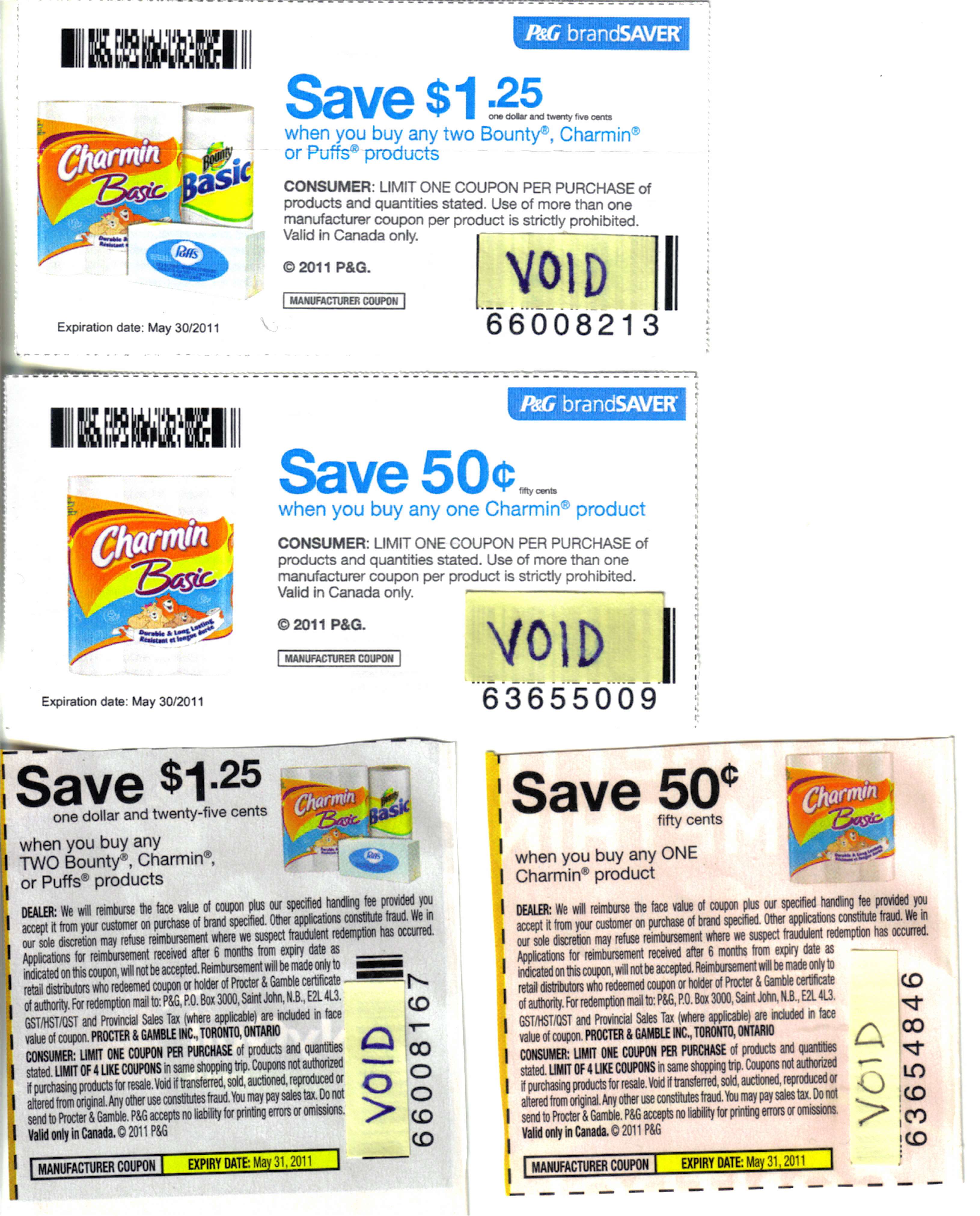 Toilet paper coupons?
